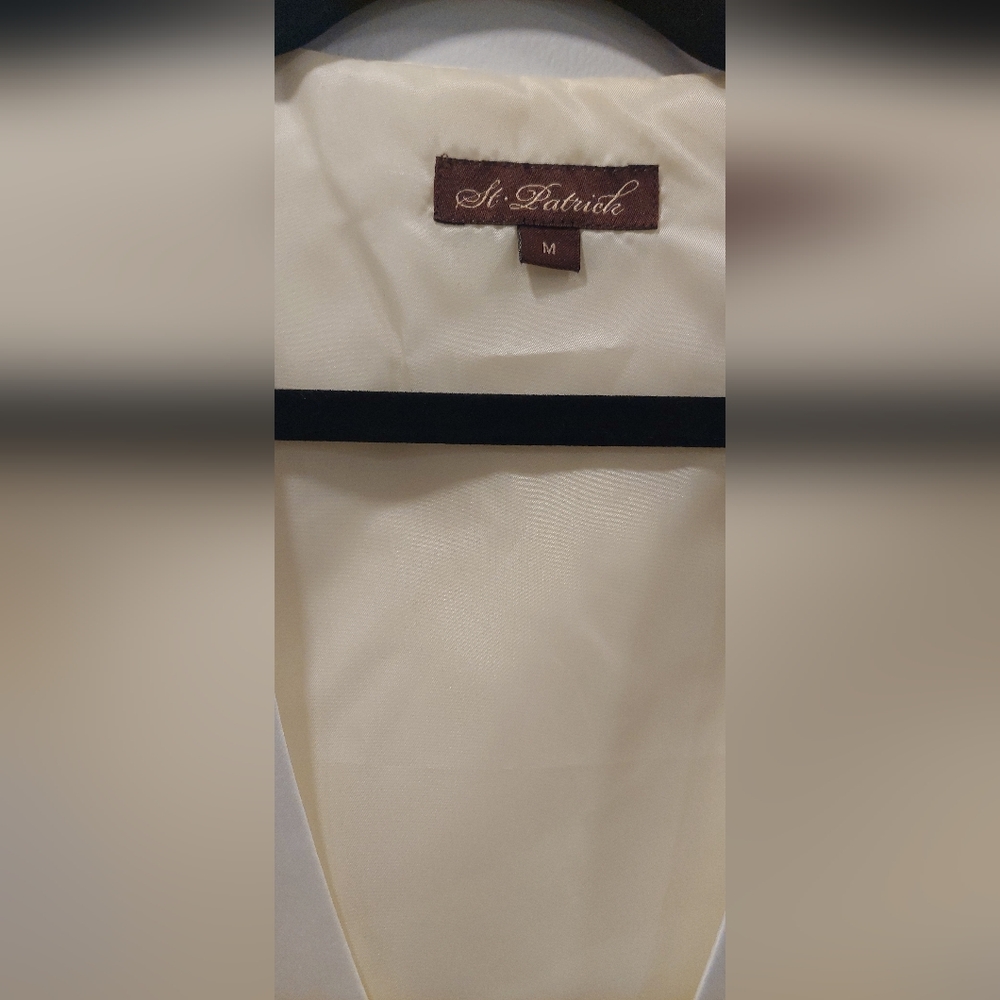 St. Patrick Green and Blue Vest Satin Finish - Picture 5 of 8